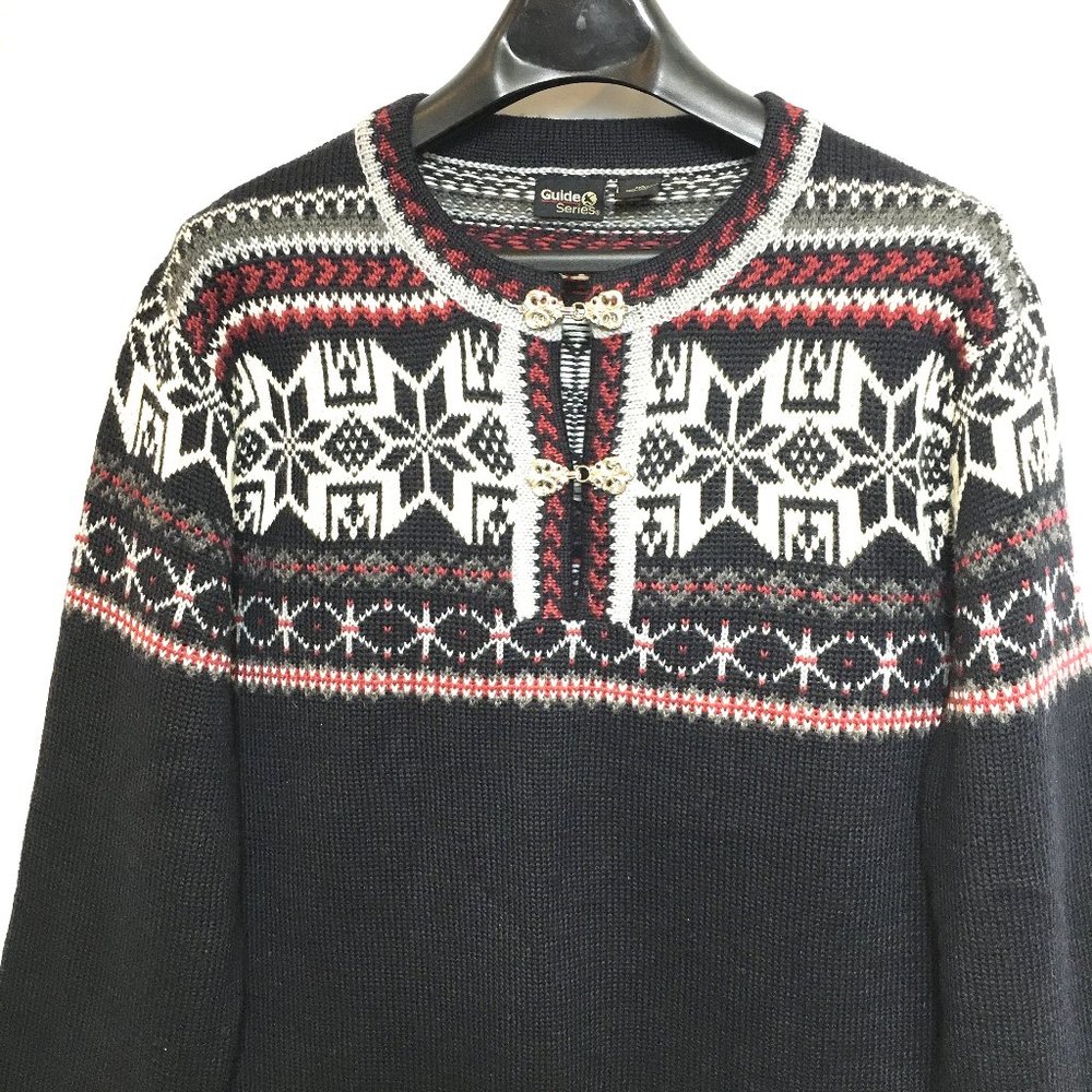 Guide Series Icelandic Fair Isle Style Sweater - Picture 3 of 12